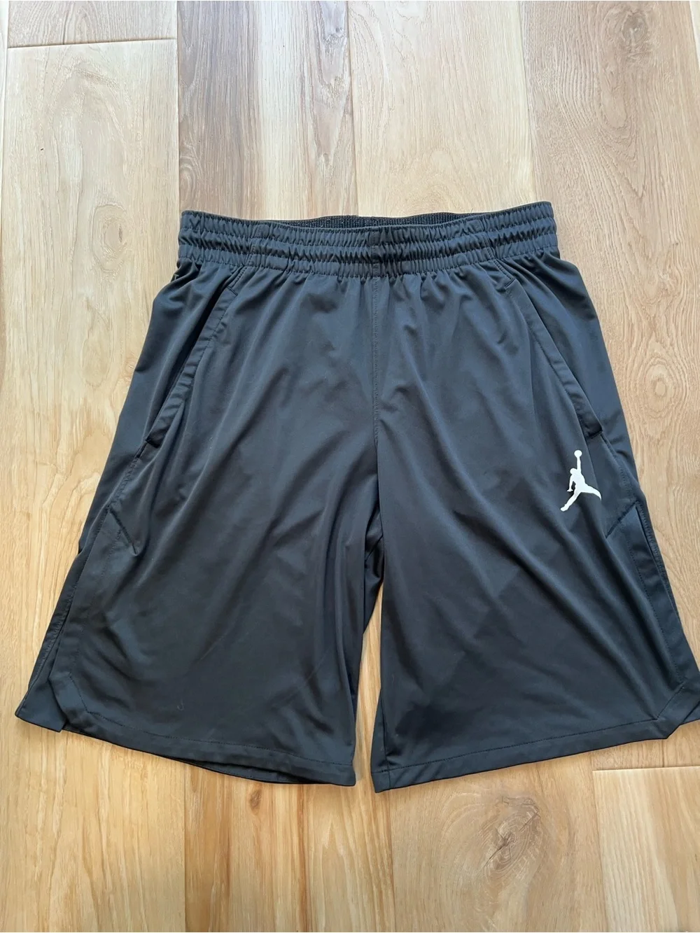 Jordan Black Athletic Shorts Dri-Fit Medium
